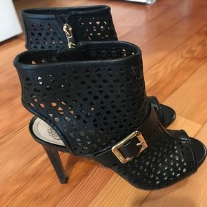 Vince Camuto lace booties